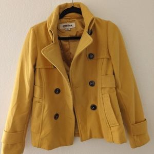 Nordstrom Hydraulics Yellow Peacoat